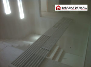 Residential drywall installation